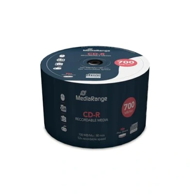 Immagine di MediaRange MR207 Confezione CDR80, Argento