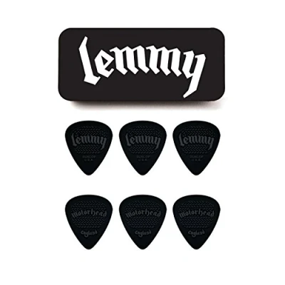 Immagine di DUNLOP MHPT02 LEMMY 1.14, Confezione da 6 Plettri con Custodia