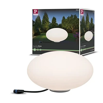 Immagine di Paulmann Stone 94176 Sistema dilluminazione Plug&amp;Shine Lampada decorativa a LED (monocolore) 2.8 W Bianco caldo