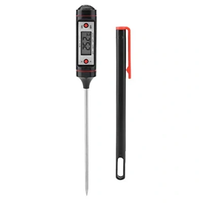 Immagine di WT 1 Termometro da Cucina Digitale a Lettura Instantanea con Sonda e Display LCD per Carne, Barbeque, Vino, Latte, Frittura Olio