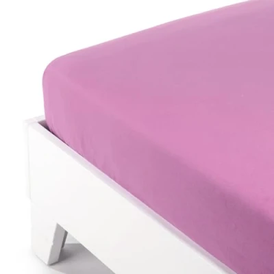 Immagine di Caleffi 20129 Flanella Tinta Inferiore Lenzuolo per Singolo Letto, Orchidea