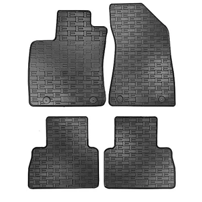 Immagine di AutoStyle CK RMG01 Set tappetino Gomma piena anteriore e posteriore 4 nero MG: ZS SUV