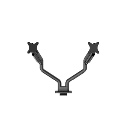 Immagine di Neomounts DS70S 950BL2 Supporto da tavolo per monitor 43,2 cm (17) 88,9 (35) Nero Regolabile in altezza, Inclinabile, Girevole, Rotante
