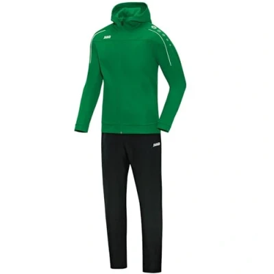Immagine di JAKO M9650 Tuta da uomo Classico, con cappuccio, 4XL, colore: Verde