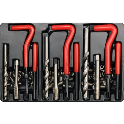 Immagine di YATO YT 1769 Kit attrezzi per filettare M6 M10 88
