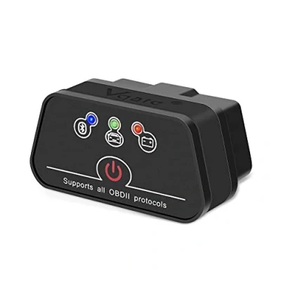 Immagine di vgate OBD Bluetooth, icar 2 BLE4.0 OBD2 Adapter Strumento di Scansione Lettore Codice Auto per iOS, Android e Windows (Nero)