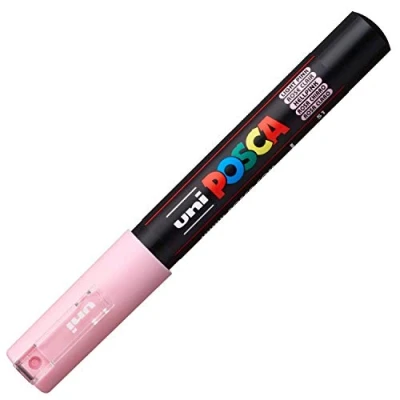 Immagine di uni ball Posca PC 1M, Pennarello Extra fine, Colore Nero