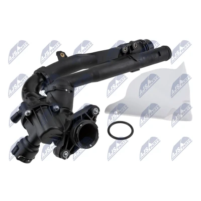 Immagine di NTY CTM ME 043 Termostato motore 97C con guarnizione sensore alloggiamento MERCEDES BENZ: Classe E Sedan, SLK, C T modell