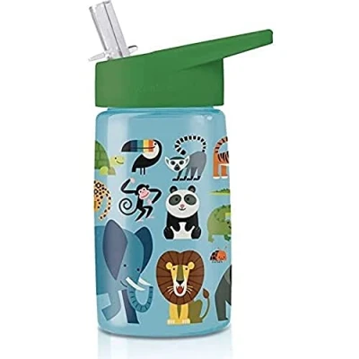 Immagine di CROCODILE CREEK Tritan Bottle/Jungle Friends Contenitore per alimenti, Multicolore (3810479)