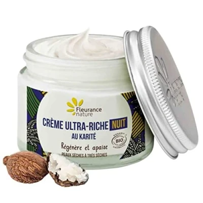 Immagine di Crema da notte ultra ricca con 50 ml di karite. Bio