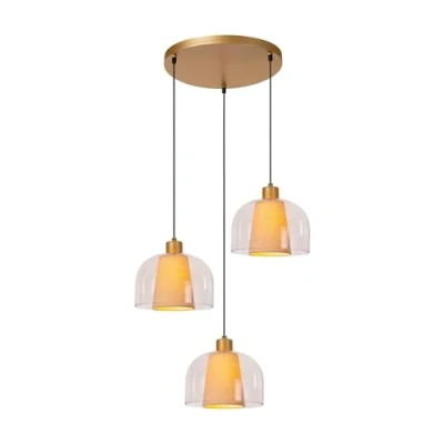 Immagine di Lucide Lampada a sospensione Gunhild, 3 luci, rondò
