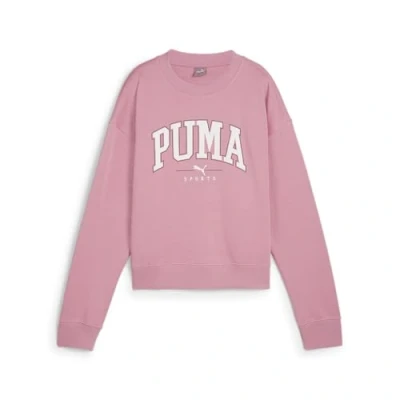 Immagine di Puma Squad Fulllength Crewneck Felpa, Donna, Taglia: Medium, Mauved out