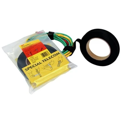 Immagine di 3M FE 5100 9030 4 Nastro a strappo per raggruppare lato morbido e rigido (L x L) 10000 mm 20 Nero 10 m