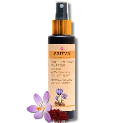 Immagine di Pelle di testa rinforzata, telaio SAFRAN E ZIMT 100 ml, SATTVA