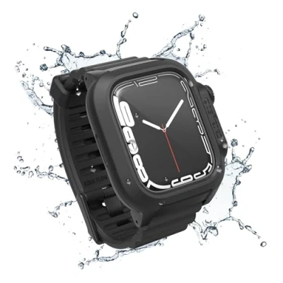 Immagine di Catalyst Total Protection Case Apple Watch 45mm (Series 7 / 8 9) Stealth Black CAT45WAT7BLK