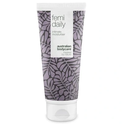 Immagine di Australian Bodycare Femi Daily 200 ml Crema idratante per secchezza vaginale d’uso quotidiano con Tea Tree Oil Testata clinicamente trattare prurito, irritazione, secchezza, odori indesiderati