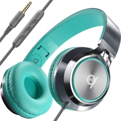 Immagine di ARTIX® Cuffie con Filo e Microfono, per Pc, Cellulare Tablet, Cancellazione Rumore Attiva Bilanciata Cavo 3.5 mm, Headphones controller volume Musica Alta Qualita CL750