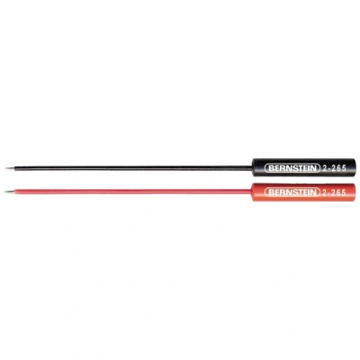 Immagine di Bernstein Tools for Electronics 2 265 VE Sonda Presa 4mm CAT I Rosso, Nero pz.