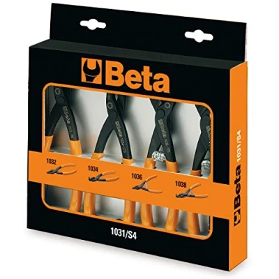 Immagine di Beta 1031/S4 Serie di 4 pinze per anelli elastici sicurezza