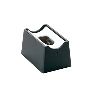 Immagine di Attacco S14d per Osram Ledinestra Ralina (70 x 47 40 mm), 230 V, base in metallo compatibile con lampade LED, max. 60 W 500 mm Linestra, metallo, nero