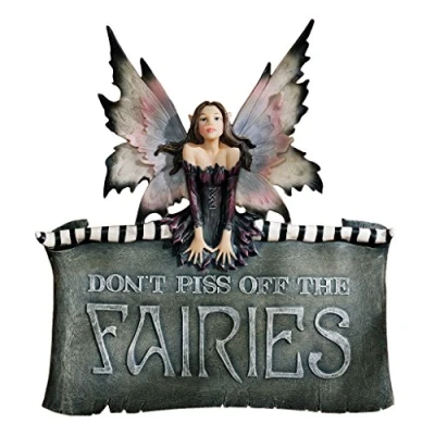 Immagine di Design Toscano CL6564 Piastra della Parete Fairies, 5x25.5x28 cm