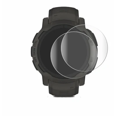 Immagine di brotect Pellicola Copertura Completa per Garmin Instinct 2 Solar (2 Pezzi) Full Cover 3D Curvo