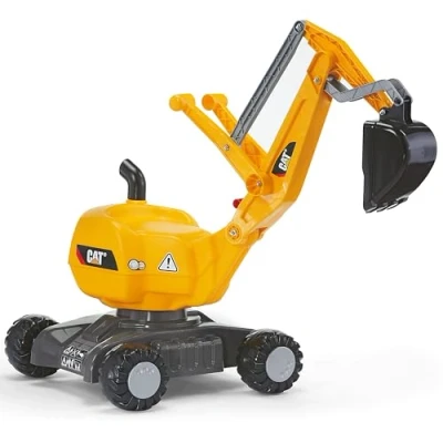 Immagine di rolly toys : rollyDigger CAT scavatrice in plastica completamente funzionale 421015