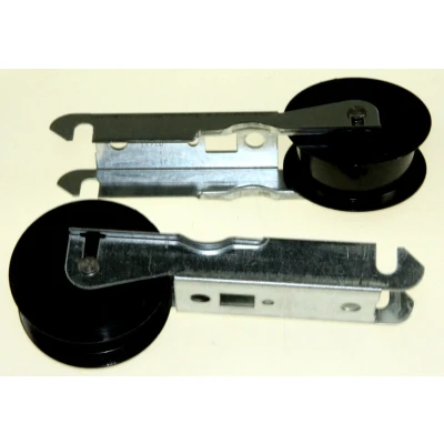 Immagine di Candy/Hoover 06017597 rullo tenditore asciugatrice tensionatore cinghia confezione: 2 pezzi