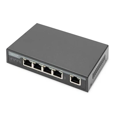 Immagine di Digitus DN 95128 1 Estensore PoE GBit/s IEEE 802.3af (12.95 W), 802.3at (25.5 802.3bt, IEEE802.3af (15.4 IEEE802.3at (30 W)