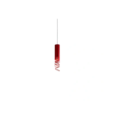 Immagine di Artemide Decomposé lampada a sospensione rossa