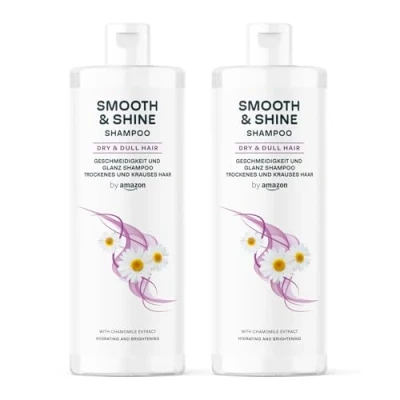 Immagine di by Amazon, Shampoo Smooth &amp; Shine, 2 x 400 ml