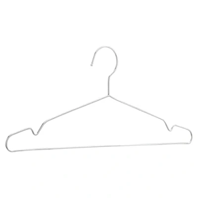Immagine di Amazon Basics Grucce appendiabiti in acciaio inox, confezione da 50, Cromate
