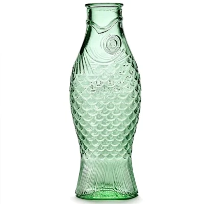 Immagine di Bottiglia &quot;, Fish, in vetro trasparente, 1 litro, Paola Navone Northcote