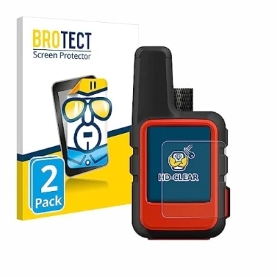 Immagine di brotect Pellicola Protettiva per Garmin inReach Mini Protezione Schermo (2 Pezzi) [Trasparente, Anti Impronte]