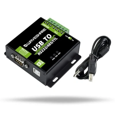 Immagine di LUCKFOX Industrial Digital Isolated USB Converter, to RS232/485/TTL, High Speed &amp; Stable Transmission, for Multiple Devices, Compatible with Mac/Linux/Android/Windows 11/10/8.1/8/7