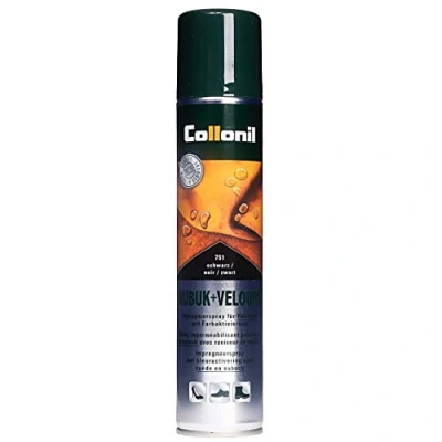 Immagine di Collonil Nubuk &amp; Velours 15920001331 Spray per la cura delle scarpe in velluto/pelle 200 ml, Nero (Schwarz/schwarz), Taglia unica