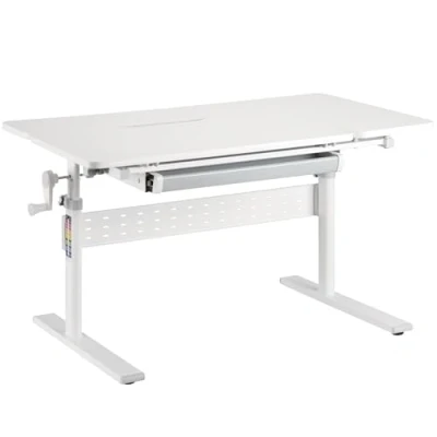 Immagine di Toboli Scrivania per bambini 100x60cm regolabile in altezza e inclinazione Con manovella