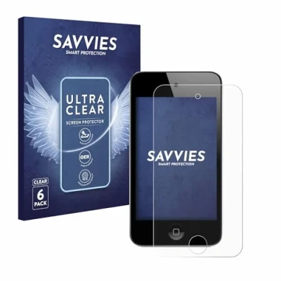 Immagine di savvies (6 Pezzi Pellicola Protettiva per Apple iPod Touch (4a Gen.) Protezione Schermo Trasparente