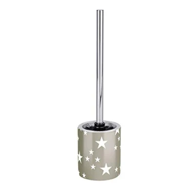 Immagine di Wenko 22435100 Stella spazzola WC in ceramica tortora 10 x 39 cm