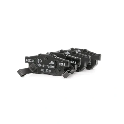 Immagine di ATE 13.0460 5731.2 Kit pastiglie freno con segnalatore acustico usura HONDA: CIVIC 6 Hatchback, Jazz 2, 3