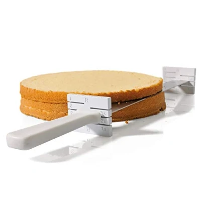 Immagine di Original Kaiser Inspiration 2300670201 Coltello per Torta, con distanziatori Sweet &amp; Style Lama Extra affilata, Acciaio Inossidabile, Multicolore