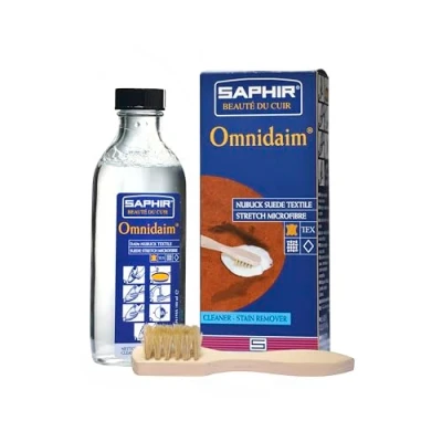 Immagine di Omnidaim Detergente Saphir per camoscio, nubuck 500 ml