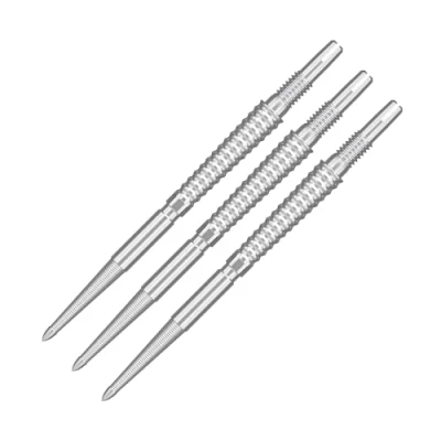 Immagine di Target Darts Swiss Point Storm Dart Points, LNC (Set di 3 Punte) 35MM, Argento Cambia Le Punte delle Freccette, Storm, Accessori Professionali per Freccette