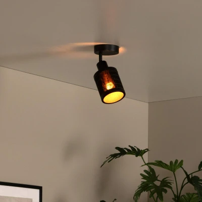 Immagine di Lucide Faretto a soffitto Tagalog di bambù, 1 luce