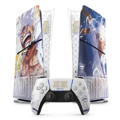 Immagine di Adesivo per la PS 5 SLIM GEAR 1, MANGA, Console e controller, Edizione digitale SLIM, skin 1 (1 controller)