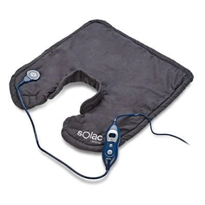 Immagine di Solac CT8690 Cuscinetto terapeutico Helsinki per zona cervicale e dorsale, 100 W, 6 livelli di temperatura, Tecnologia Sensort, sistema autospegnimento, cavo estraibile