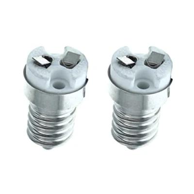 Immagine di LEDLUX 2 Pezzi Convertitore Adattatore Portalampada Per Lampada Attacco Da E14 a MR16 12V