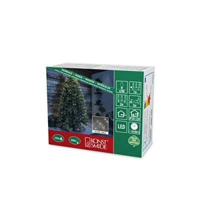 Immagine di Konstsmide 6381 890 Illuminazione per albero di natale interno ERP: E (A G) rete elettrica Numero lampadine 200 LED (monocolore) Ambra