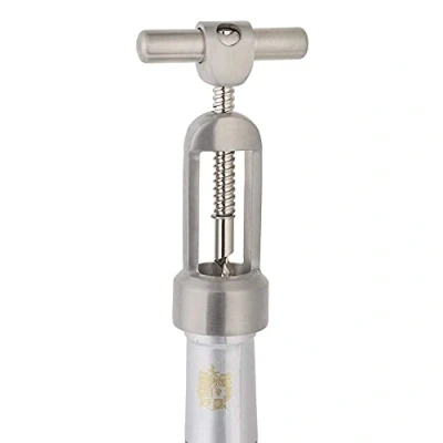 Immagine di Cavatappi Vino Apribottiglie Professionale Apri Bottiglia con Leve Antiscivolo per Birra in Acciaio Inossidabile