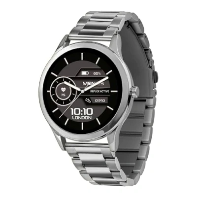 Immagine di Reflex Active Amoled Series 31 Orologio intelligente per chiamate da donna e uomo, con Bluetooth, 1,19&quot;, fitness tracker, ossigeno nel sangue, monitoraggio della frequenza cardiaca cinturino in